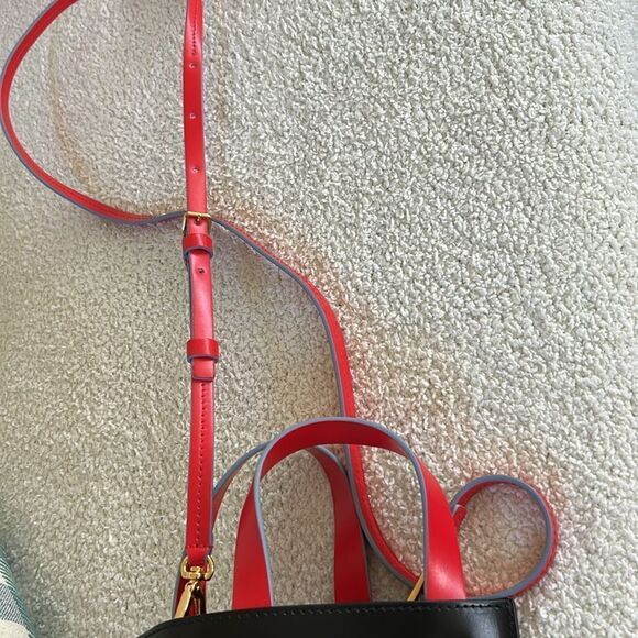 MARNI Mini Leather Tote Bag,Grey/ Black, NEW no tags comes with Dust bag. - Picture 10 of 13